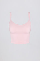 Super Sculpt Seamless Longline Camisole Top in Powder Pink