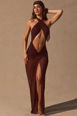 Headscarf in Espresso Brown